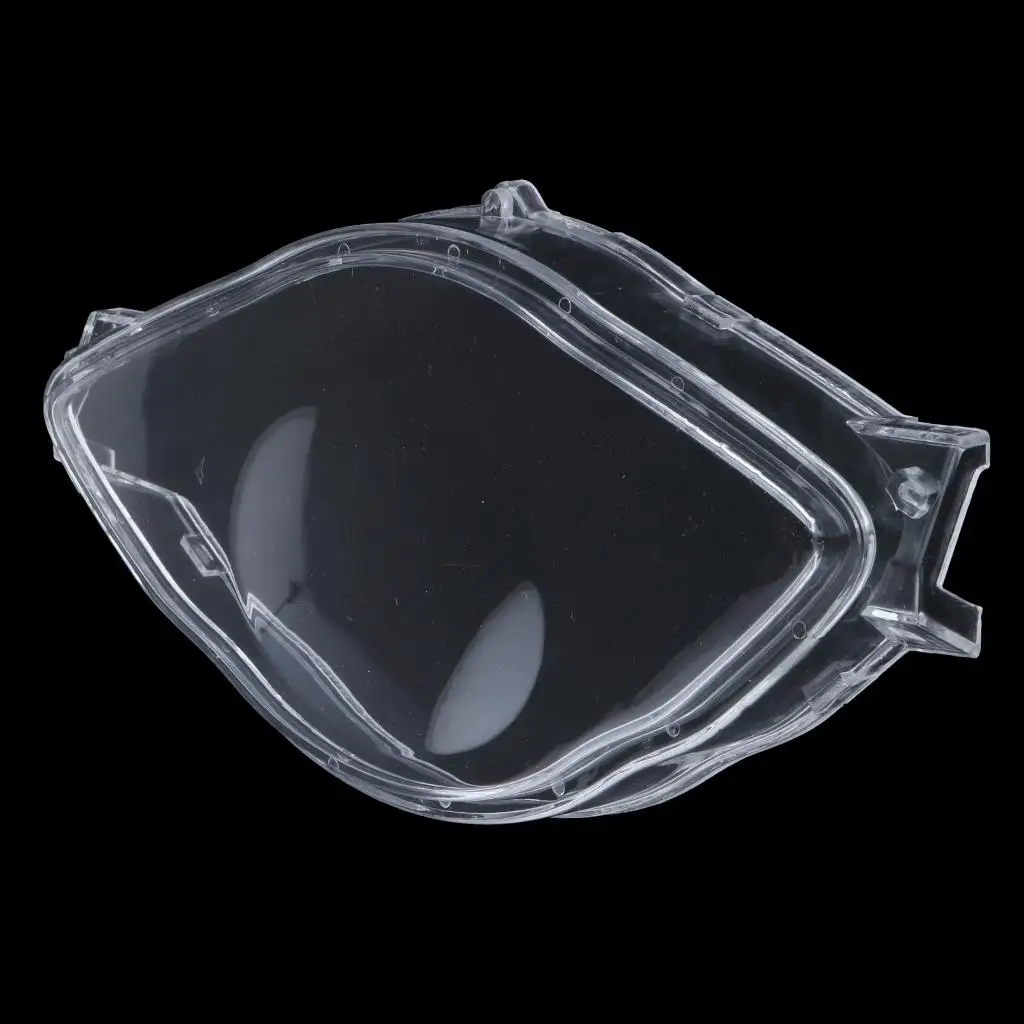 Carcasa de Repuesto Transparente para el Velocímetro de Plástico ABS para el Tablero de Instrumentos de la Motocicleta Honda Wave 100