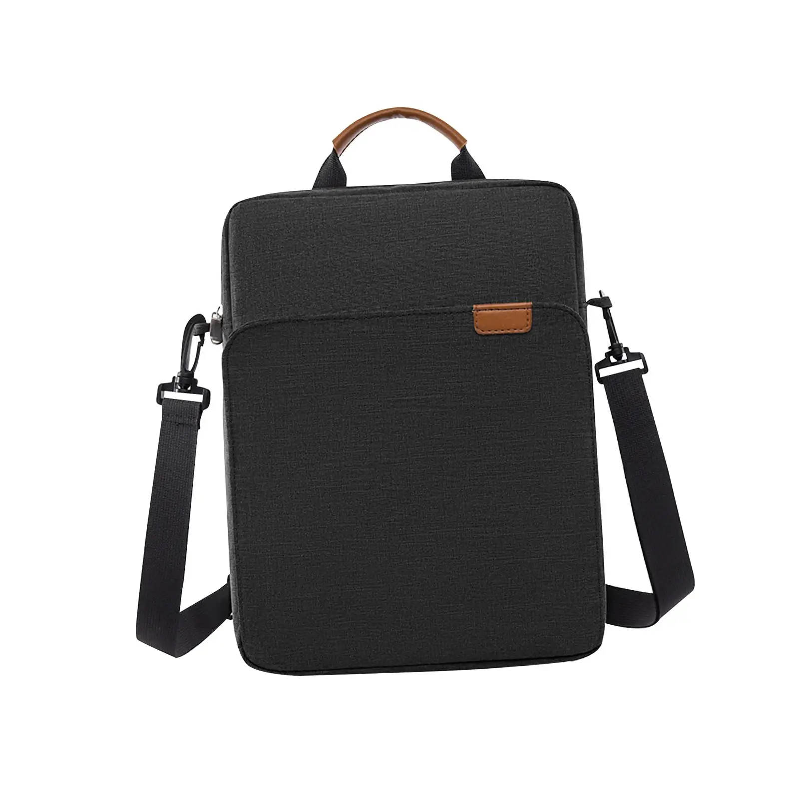 Touch Screen Tablet Bag Sleeve Case Oxford Cloth Exterior Durable Outside Pockets Hold Daily Essentials Anti Splash Protective