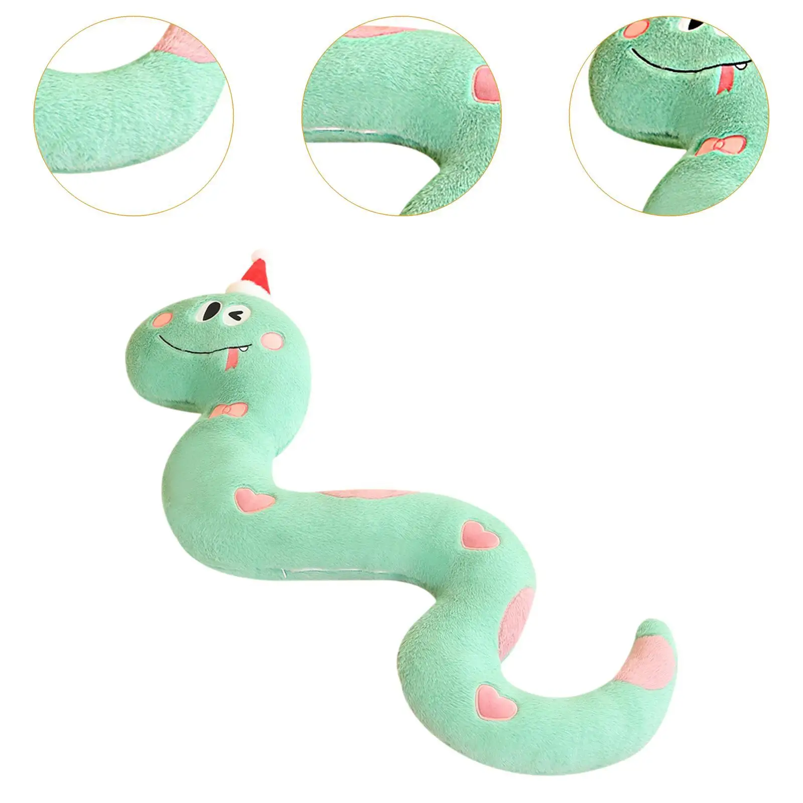 New Year Snake Doll 2025 Chinese Snake Plush Toy ,Spring Festival Ornament,