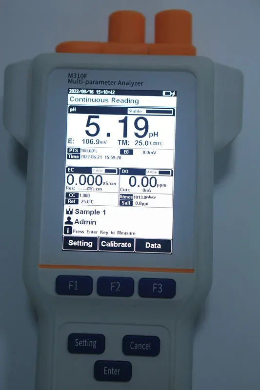 M310F Muti-functional Portable LCD display Multi Parameter Analyzer Water Quality Analyzer
