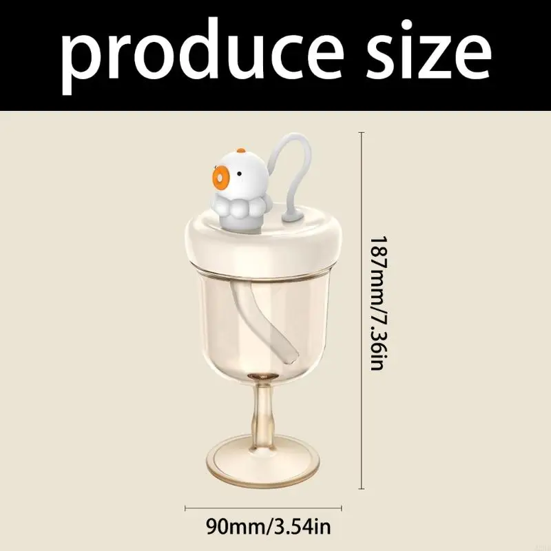Baby Transitional Water Cup Drinking Cup with Straw 180ml Large Capacity for Toddler Kids Birthday Party Drinkware A2UB