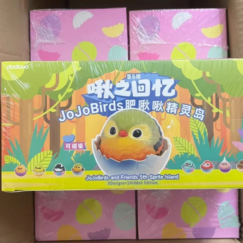 

Jojobirds And Friends 5th Sprite Island Series слепая коробка магнитные толстые фигурки Jojo Коллекционная игрушка загадочный орнамент подарок