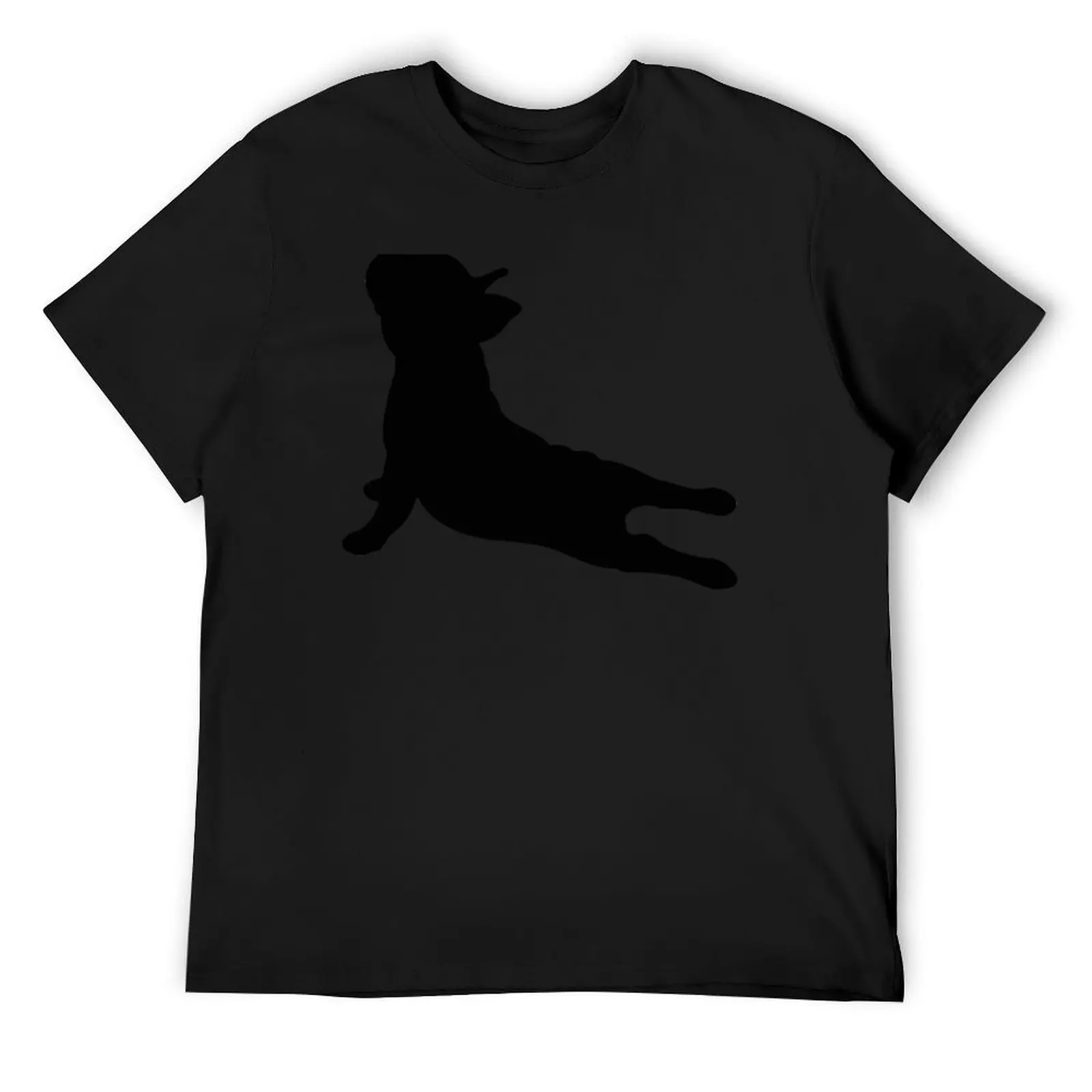 

French black Bulldog Yoga T-Shirt
