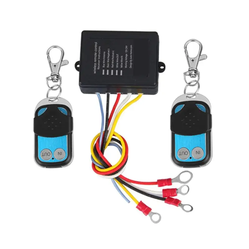 Versatile 12/24V For Jeep ATV Winch Remote Control-Wireless Electric Handset Switch Controller Kit