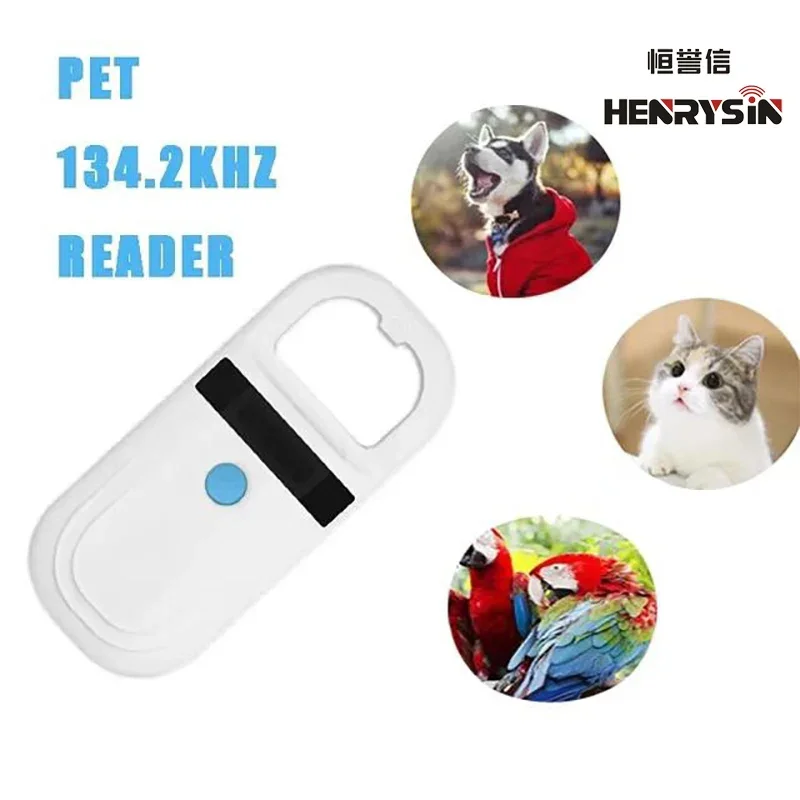 

Blu-tooth RF2.4G, FDX-B Glass Chip Tag Reader, Read Only Scanner, Pet ID, Cat and Dog, 134.2KHz, 125kHz, Animal RFID Reader