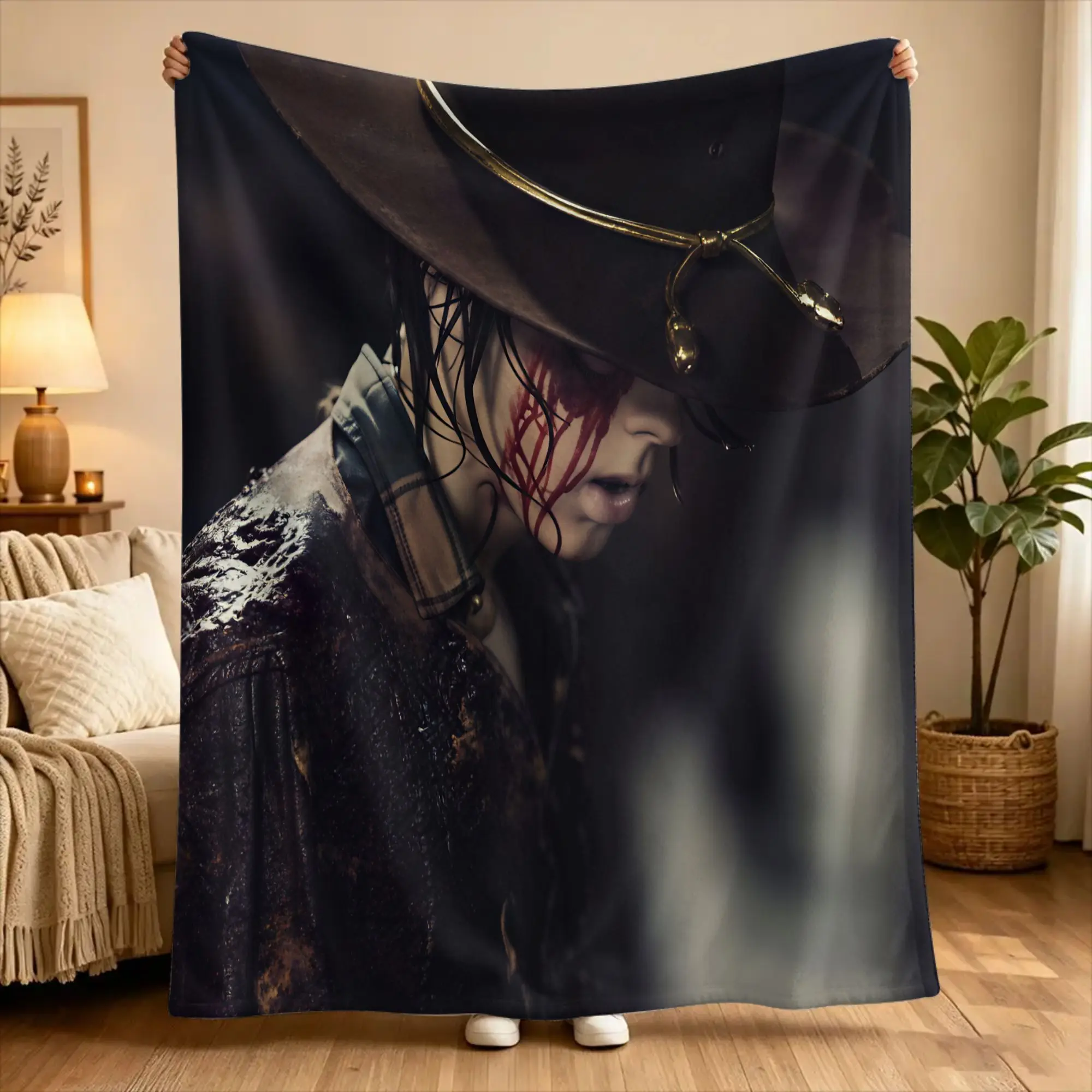 The Walking Dead Carl Grimes Blankets Quality Warm Soft  Throw Blanket Winter Travel Office Home Decor Print Bedspread