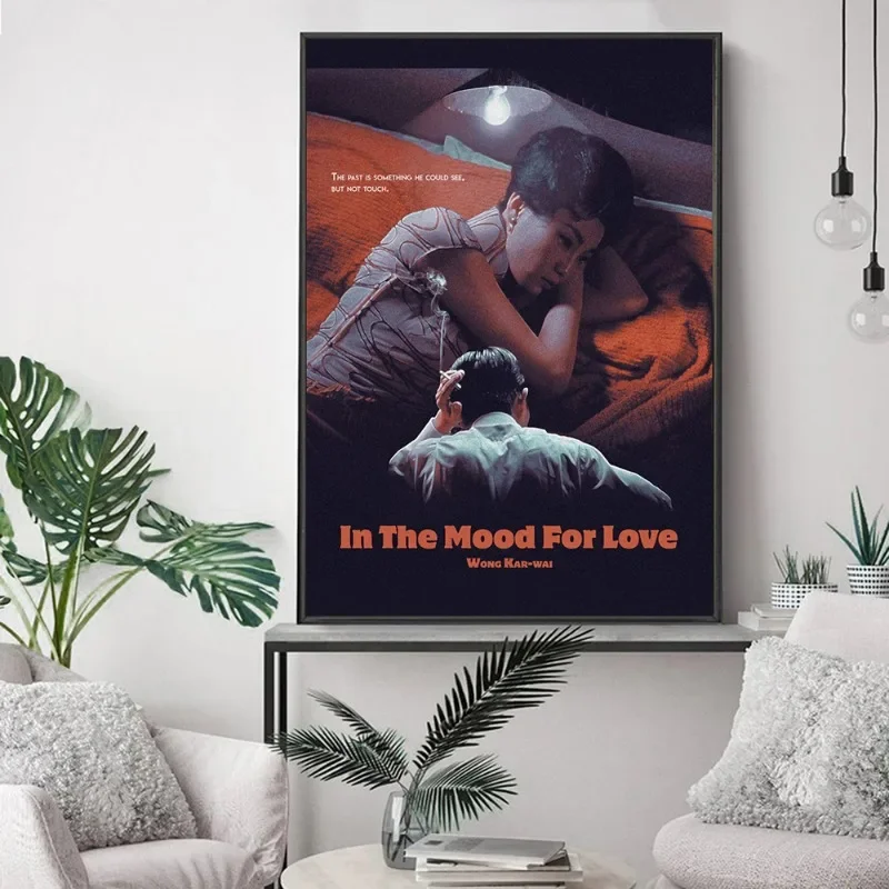 Scandinavian Simple Wall Art In The Mood for Love Wong Kar Wai Movie Characters HD Poster Prints Home Bedroom Living Room Decor