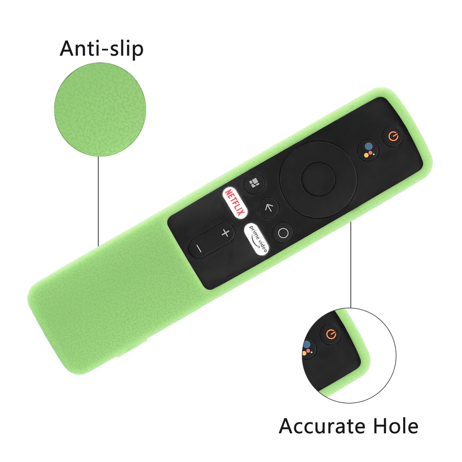 Protective Silicone Remote Case Fit for Xiaomi TV Stick XMRM-M2 1080P Box Remote Control With Washable Shockproof Skin-Friendly