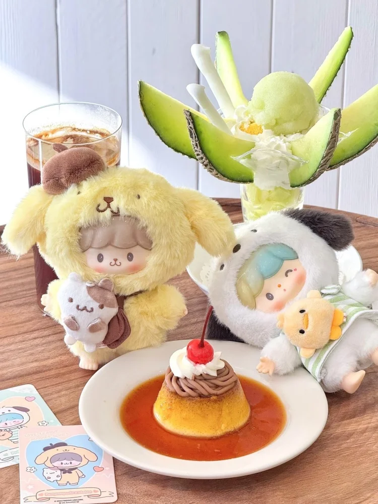 

New Zzoton Finding Unicorn Sanrio Family Friends Union Series Blind Box Vinyl Doll Decoration Ornament Pendant girl Gift toys