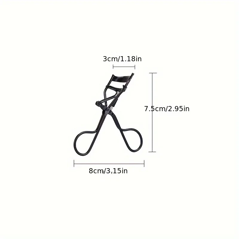 1pc feminino manual profissional modelador de cílios ferramenta de ondulação de cílios, implemento de ondulação de cílios manual ferramenta de beleza ferramenta de maquiagem dos olhos