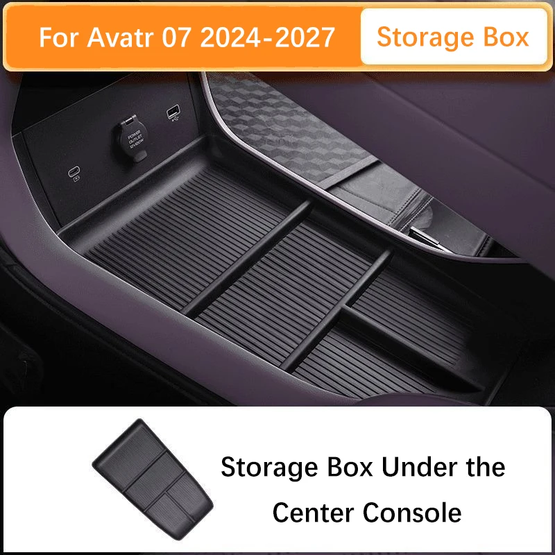 

For Avatr 07 2024 2025 2026 2027 Armrest Box Storage Boxes Car Supplies Center Console Interior Modification Storage Accessories