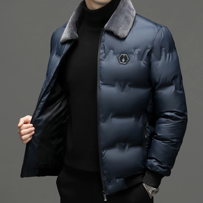 2024 Winter jackets men high quality fashion Warm Jacket Casual thicken Parkas Men\'s Winter Jackets Warm coat male size L-5XL