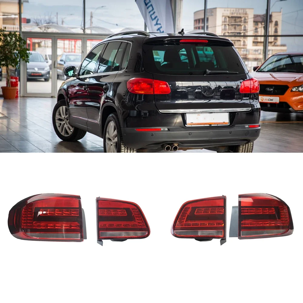 Rear Light Tail  Lamp With LED Bulbs For VW Tiguan  2012 2013 2014 2015 2016 2017