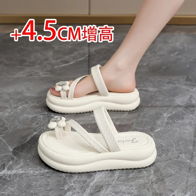 Women Summer Dress Slides All-match Trendy Outdoor Beach Sandals