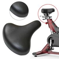 PU Leather Oversized Bike Seat Spring Waterproof Wide Bicycle Saddle Soft Comfortable High Elasticity Road Bike Seat