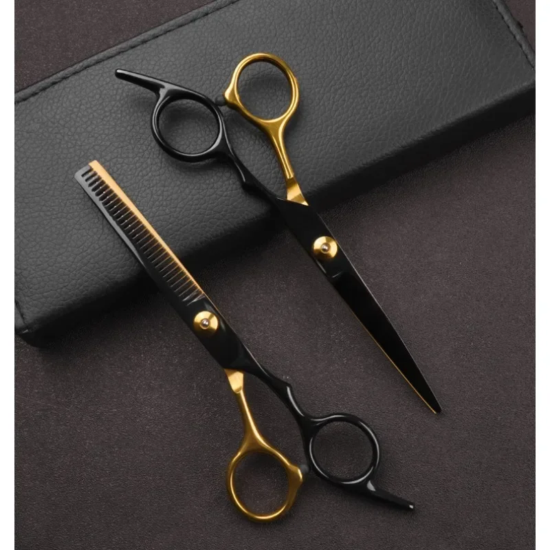 6 Inch Hair Scissors Hair Thinning Cutting Clipper Barber Scissor Hair Shears Professional Barber Shop Hairdressing Scissors