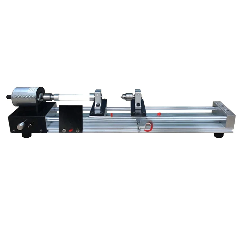 Multi-function Lathe 12-24V mini Simple Drilling Grinding Polishing Guide Rail Punching Forward and Reverse