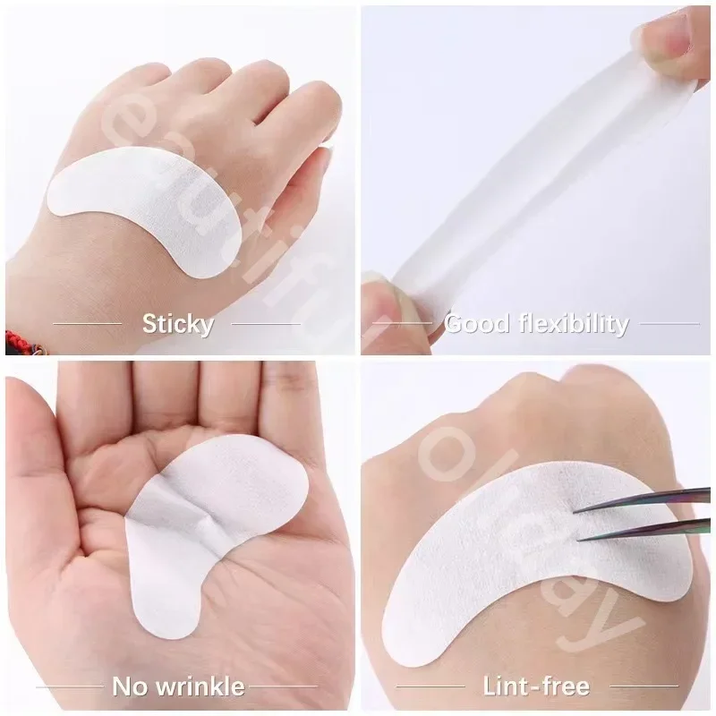 200-500Pairs Eyelash Under Eye Patches Eye Pad Isolation Remove Hydrogel Eye Patch Sticker Gasket Eyelash Extension Makeup Tools