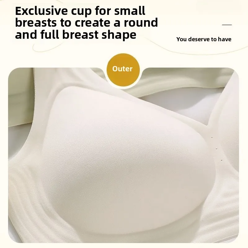 Light Thin Bra ผู้หญิงนุ่มสนับสนุน Breathable Comfort ไม่มีแหวนเหล็กผู้หญิง Bra Lithe Anti Sagging เครื่องซักผ้า Bras สําหรับผู้หญิง