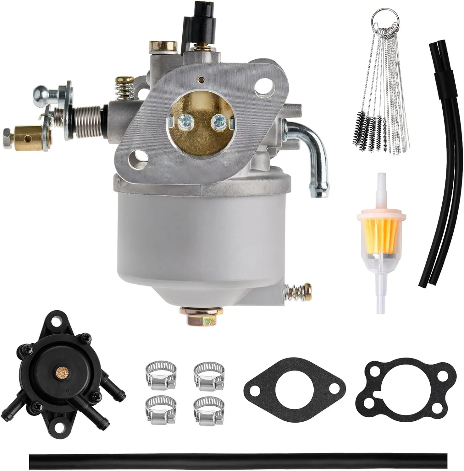 295cc Carburetor for EZGO Robin Engine Golf Cart Gas Club Car 4-Cycle Engine 1991-UP TXT Medalist Marathon Freedom ST with Fuel