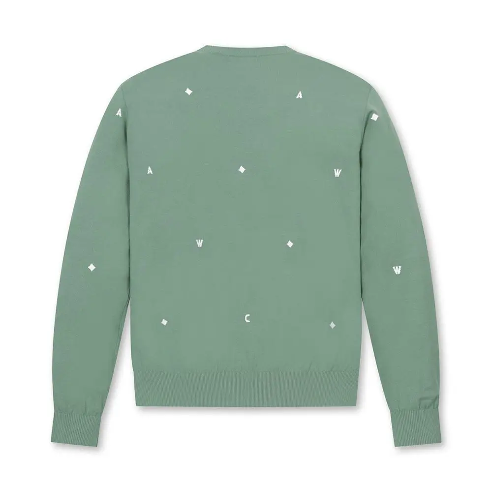 سترة جولف فاخرة للرجال - بلوزة محبوكة بأكمام طويلة قابلة للتنفس للدورة والنوادي، طراز متطور #5