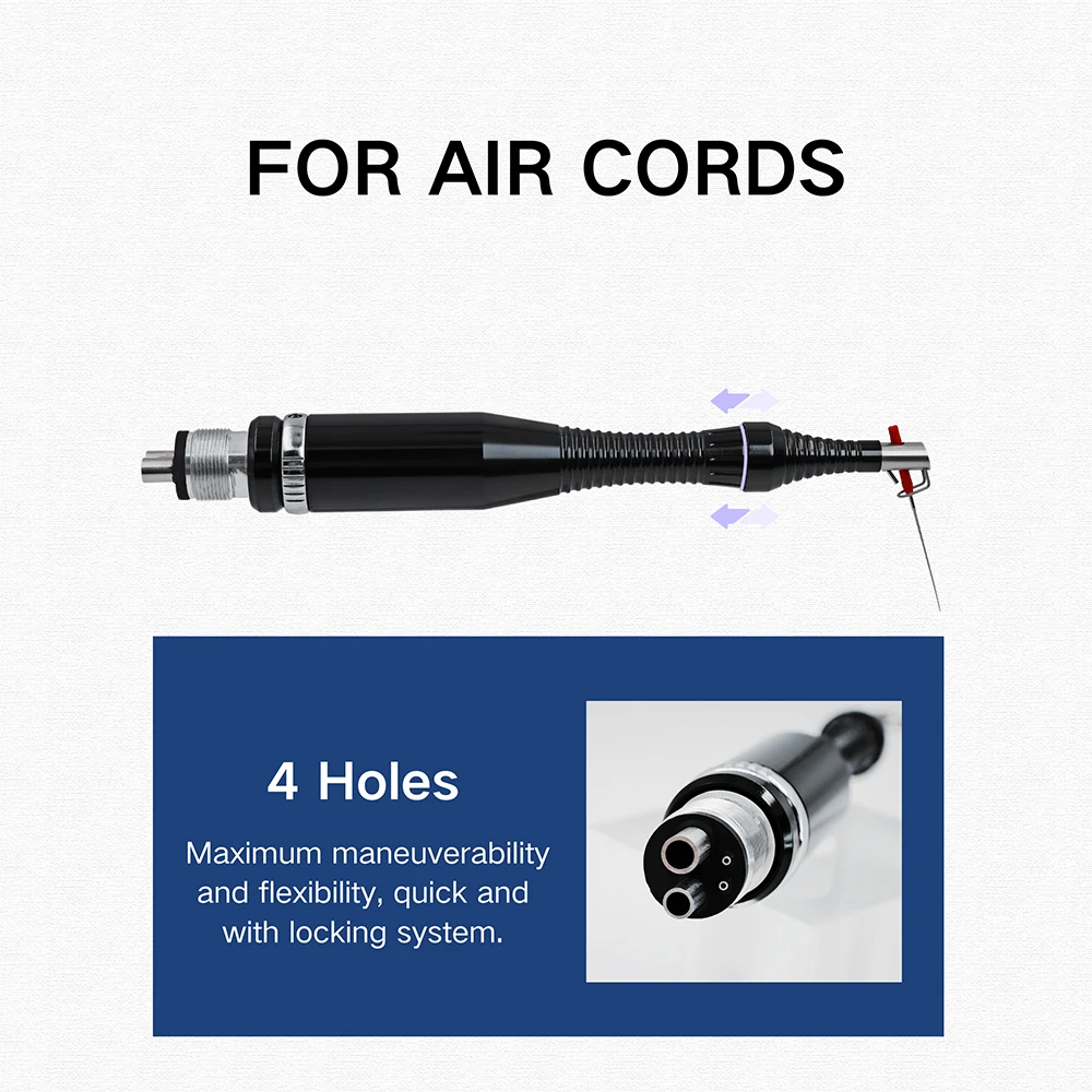 Assembly head spare part den tal sonic air endo system for root canal shaping cleaning and irrigation endodontic handpiece