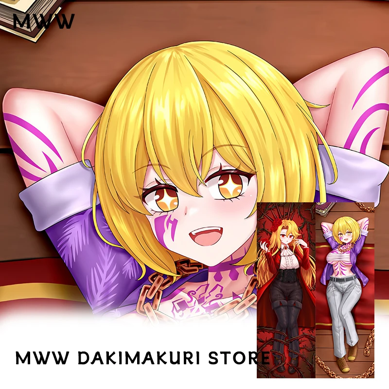 غطاء وسادة للجسم من Don Quixote Dakimakura أنيمي غطاء وسادة مطبوع على الوجهين هدية كيس وسادة بالحجم الطبيعي
