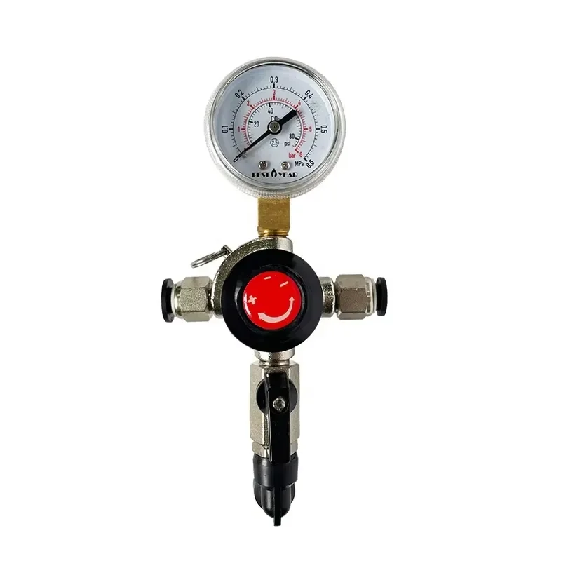 Secondary CO2 Regulator with Pressure Relief Valve Draft Beer Regulator