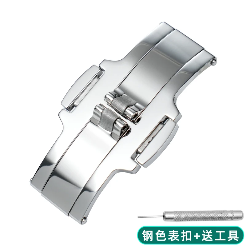 لفاشيرون كونستانتين فور سيز سلسلة الصلب حزام الساعات قسم الساعة 4500 فولت الإفراج السريع حزام تمديد قسم الصلب سوار