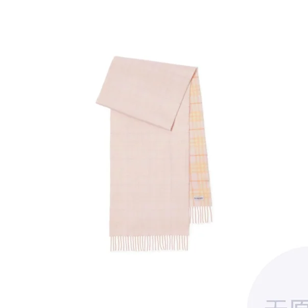 Burberry Cashmere Knit Scarves Unisex Pink 80832761
