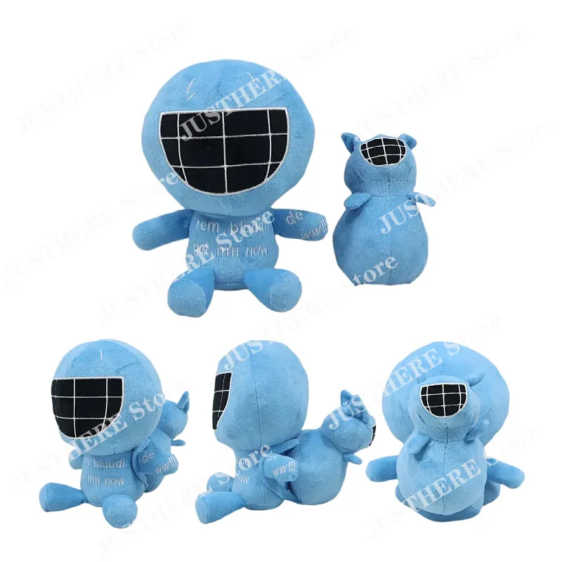 30cm Forsaken Bluudude Game Plush Toys Cartoon Stuffed Doll Decorative Pillow Ideal Filled Animal Kids Plushie Christmas Gift
