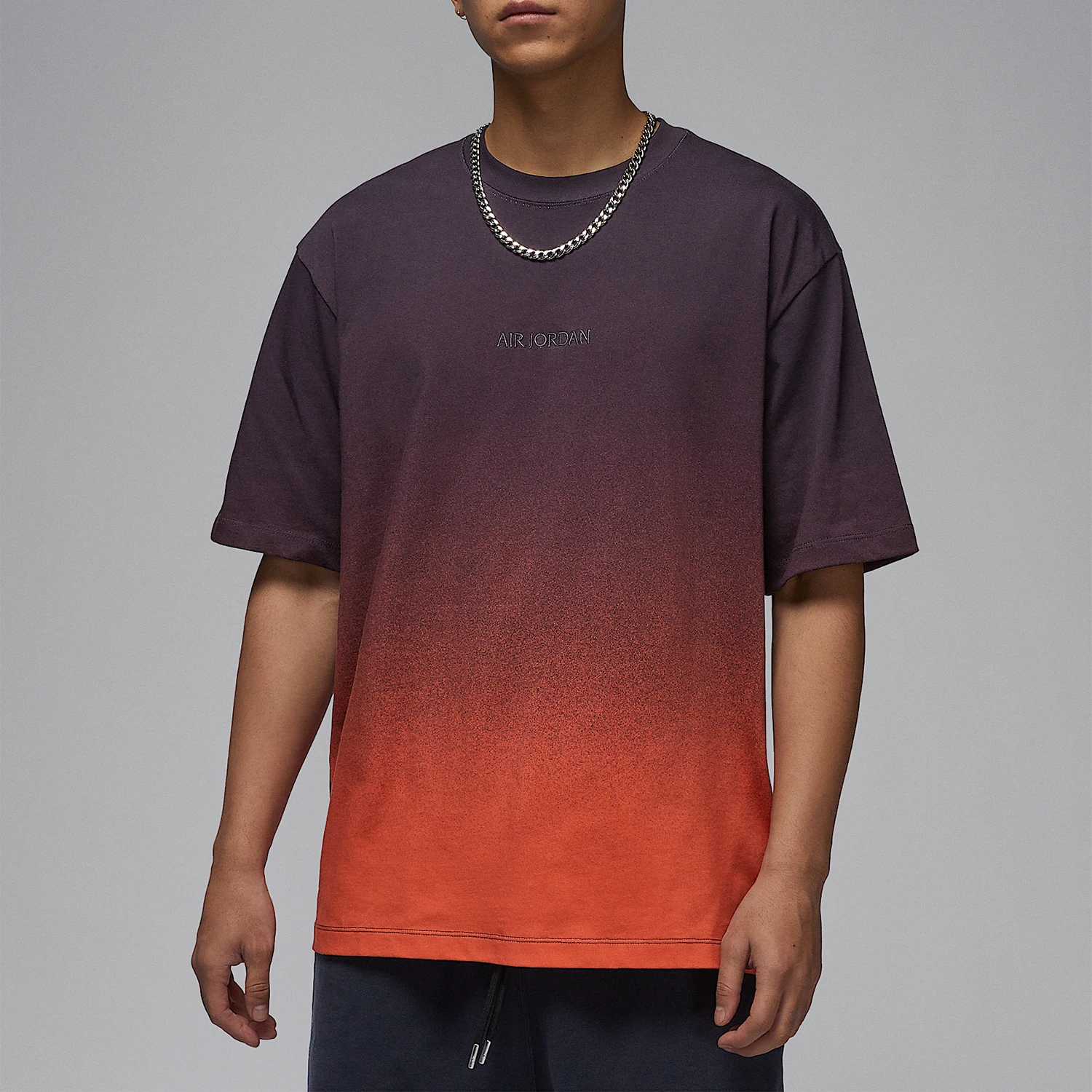 

Nike Genuine JORDAN Men's Gradient Fashion Breathable Loose Short-Sleeve HJ2317-045