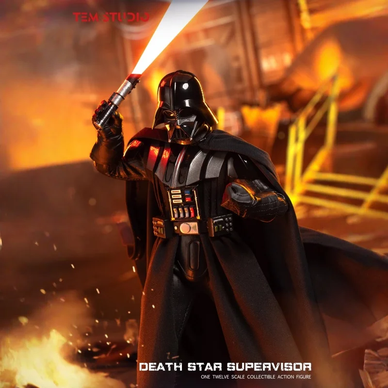 Death star supervisor tems001 figura de ação original pvc totalmente posable acessórios colecionáveis premium escultura detalhada brinquedos