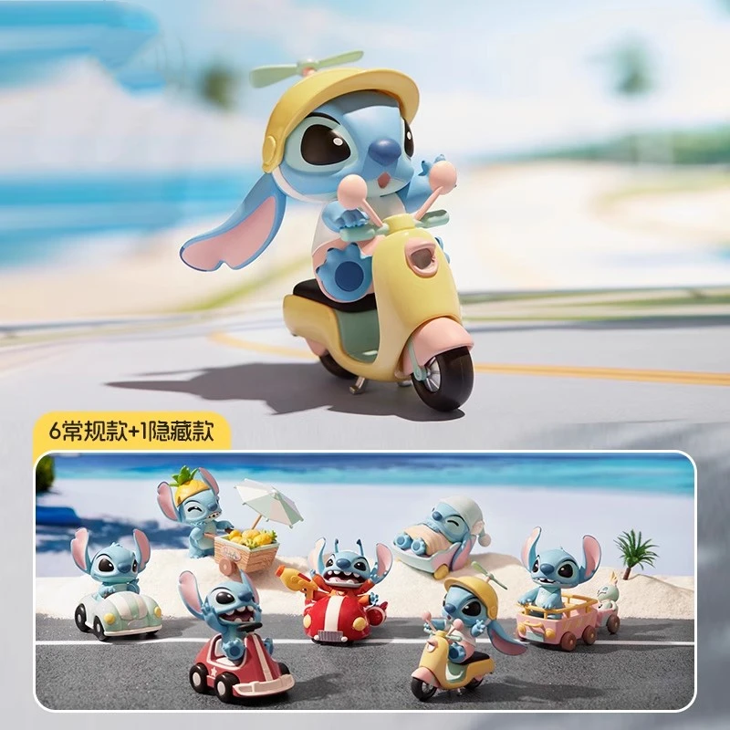 ﻿ Disney Stitch Star Baby Enjoys  Series Blind Box Doll Desktop Decoration Fashion Game Model Toy Birthday Christmas Gift