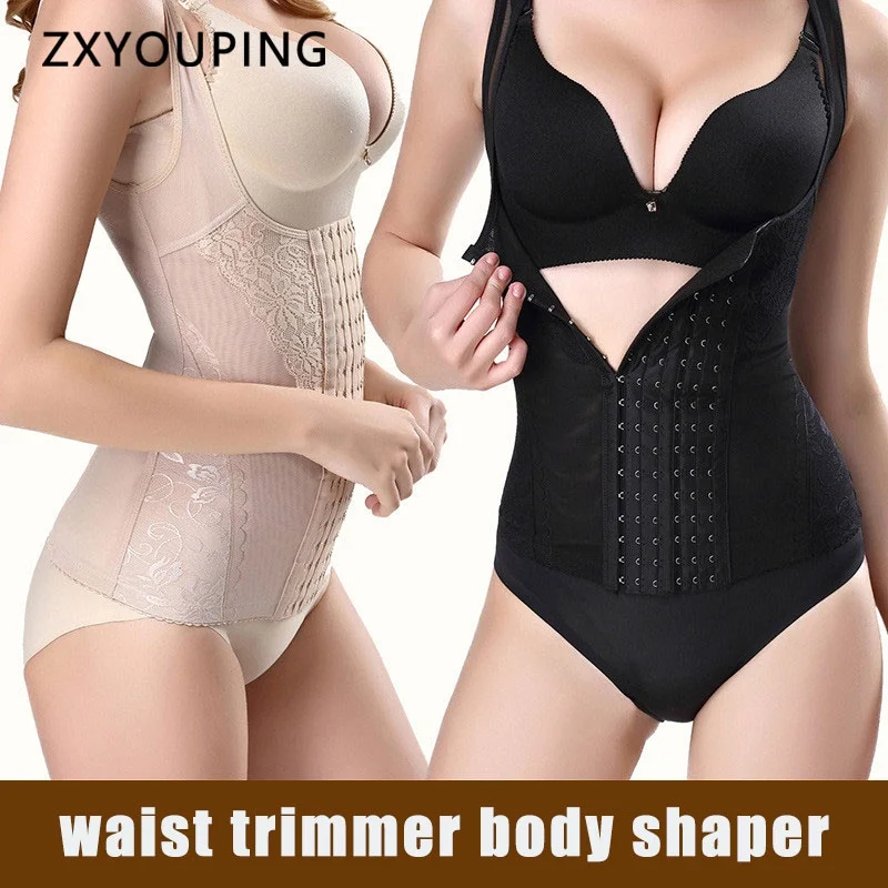 Slimming Body Shaper Waist Trainer Trimmer Belt Corset Abdomen Belly Shapers Tummy Control Compression Shapewear