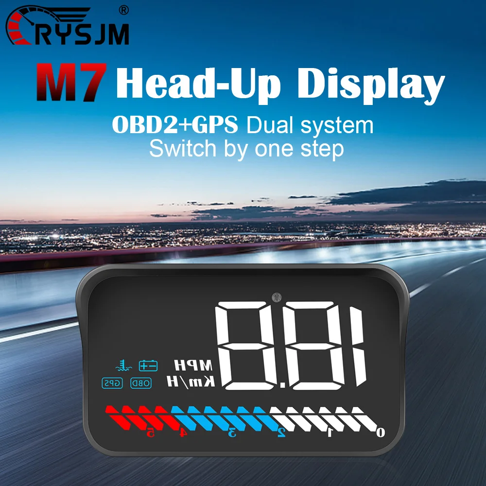 M7 Gps + Obd Hud He…