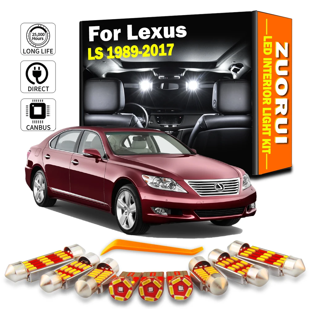 

Автомобильная фонарь для чтения интерьера автомобиля ZUORUI, фонарь для Lexus LS LS400 LS430 LS460 LS600h 1989- 2012 2013 2014 2015 2016 2017