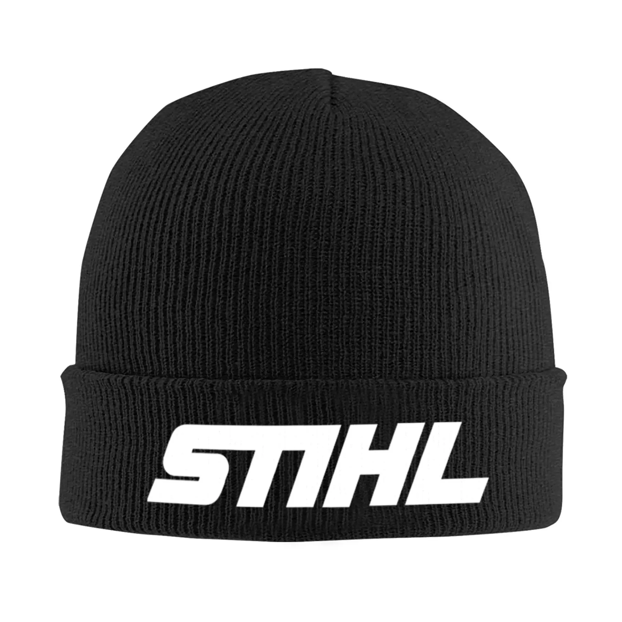 Stihls Tool Hats Autumn Winter Skullies Beanies Warm  Cap Unisex Acrylic Skullcap