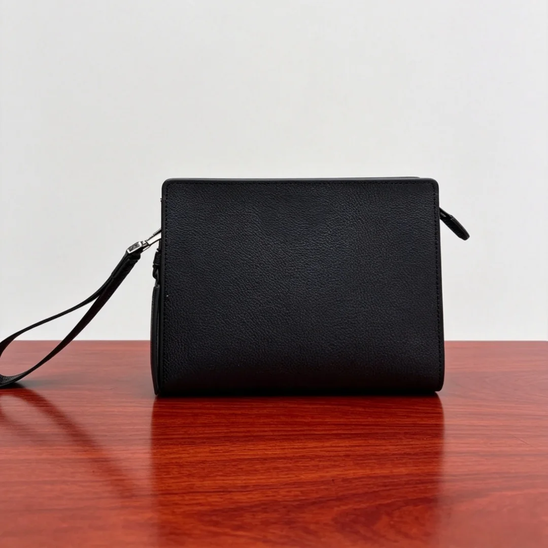 

Luxury Brand Men's Bag Business Clutch Classic Style Genuine Leather Suitable for Business Occasions High-end Luxury Gift 5505