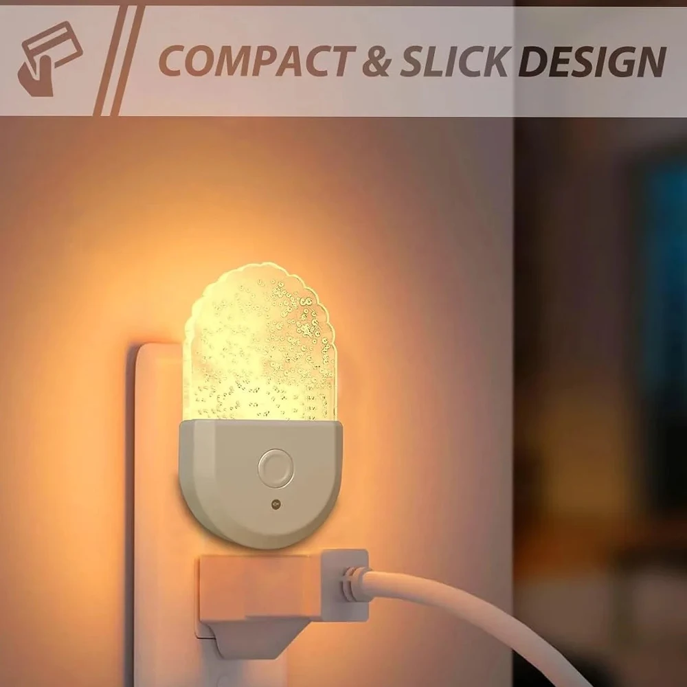 Bedside Lamp Night Light EU US Plug Eye Protection LED Mini Wall Lamp Kids Gift Use For Home Aisle Bedroom Living Room Baby Feed