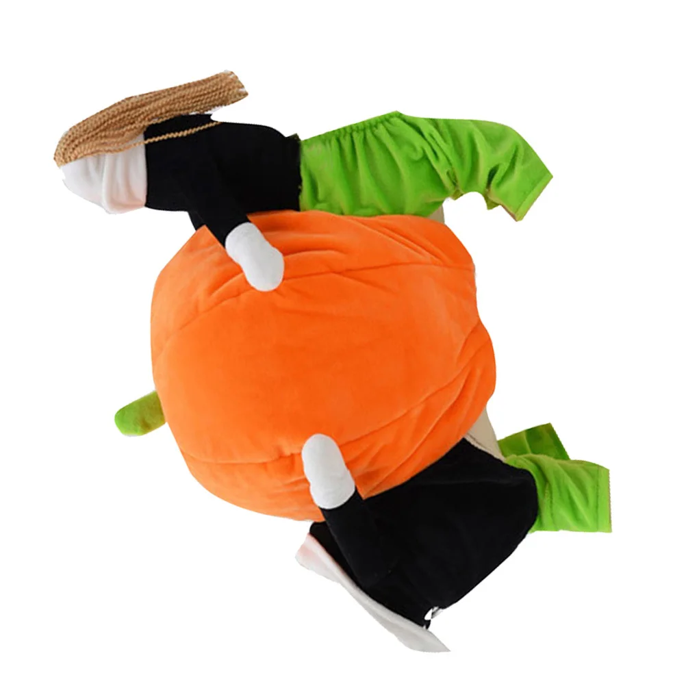 

Dog Pumpkin Costume, Halloween Pet Fancy Dress, Cute Puppy Carrying Pumpkin Outfit, Durable Small Dog Party Wear, Pet
