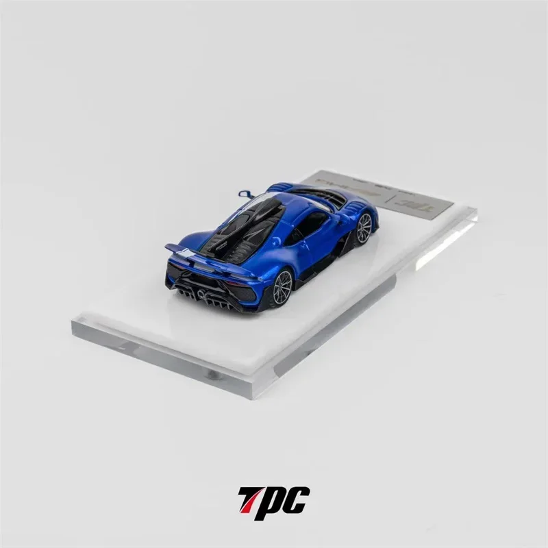 TPC 1:64 ONE أزرق داكن محدود500 مجموعة نماذج سيارة مصبوبة مصغرة