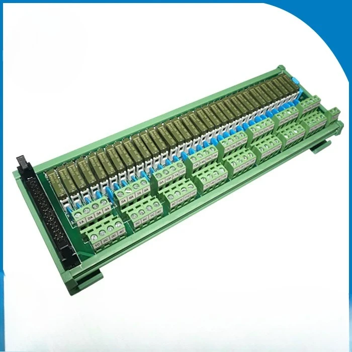 32-Channel D-Sub Connector Relay Module PLC Output with Connector Module Expansion Board JR-D32PC-F-AH