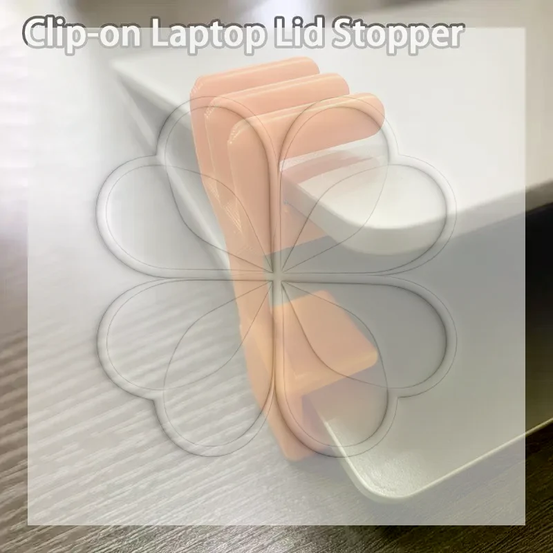 Portable Anti-Closing Laptop Stand & Cooling System Universal, Lid Stopper For Screen, Perfect For Home Office Business Travel