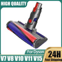 Replacement Soft Roller Cleaner Electric Head for Dyson V7 V8 V10 V11 V15 Cordless Vacuum Cleaner Accessories