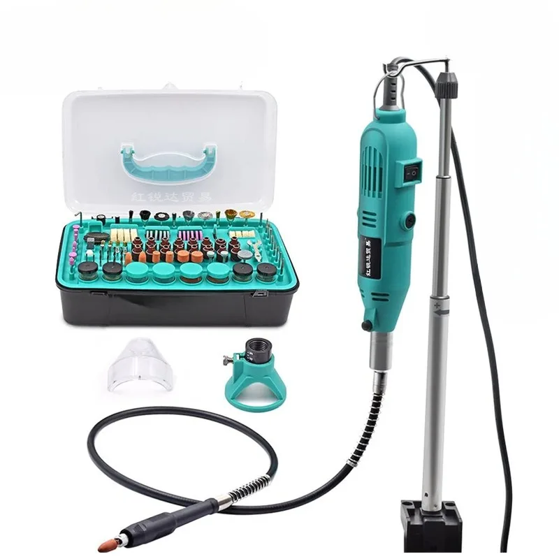 

388 Electric Drill Professional Multi-Functional Jade Engraving Machine Polishing Speed Control Grinder Set