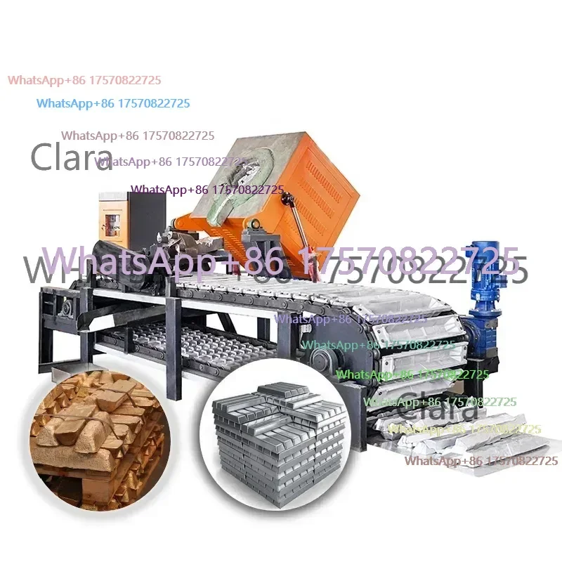 Super Value Factory StoreJudian IGBT Metals Ingot Casting Machine for Aluminum/Brass/Zinc Products 300KG Copper Crucible Smelter