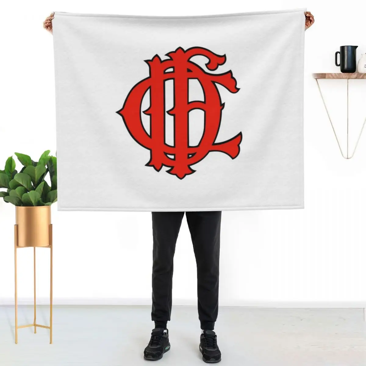 CHICAGO FIRE CFD LOGO Throw Blanket Fluffy Cozy Throw Blanket for Home Decor