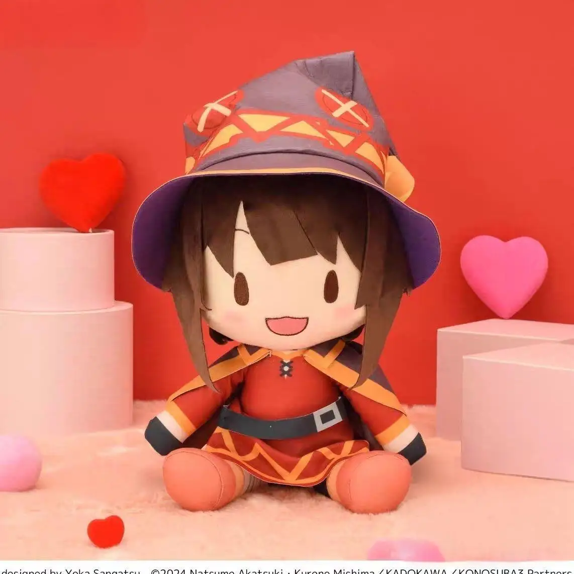 God's Blessing On This Wonderful World Plush Doll Anime Figure Megumin Darkness Plushie Doll Soft Stuffed Contton Toys Kids Gift