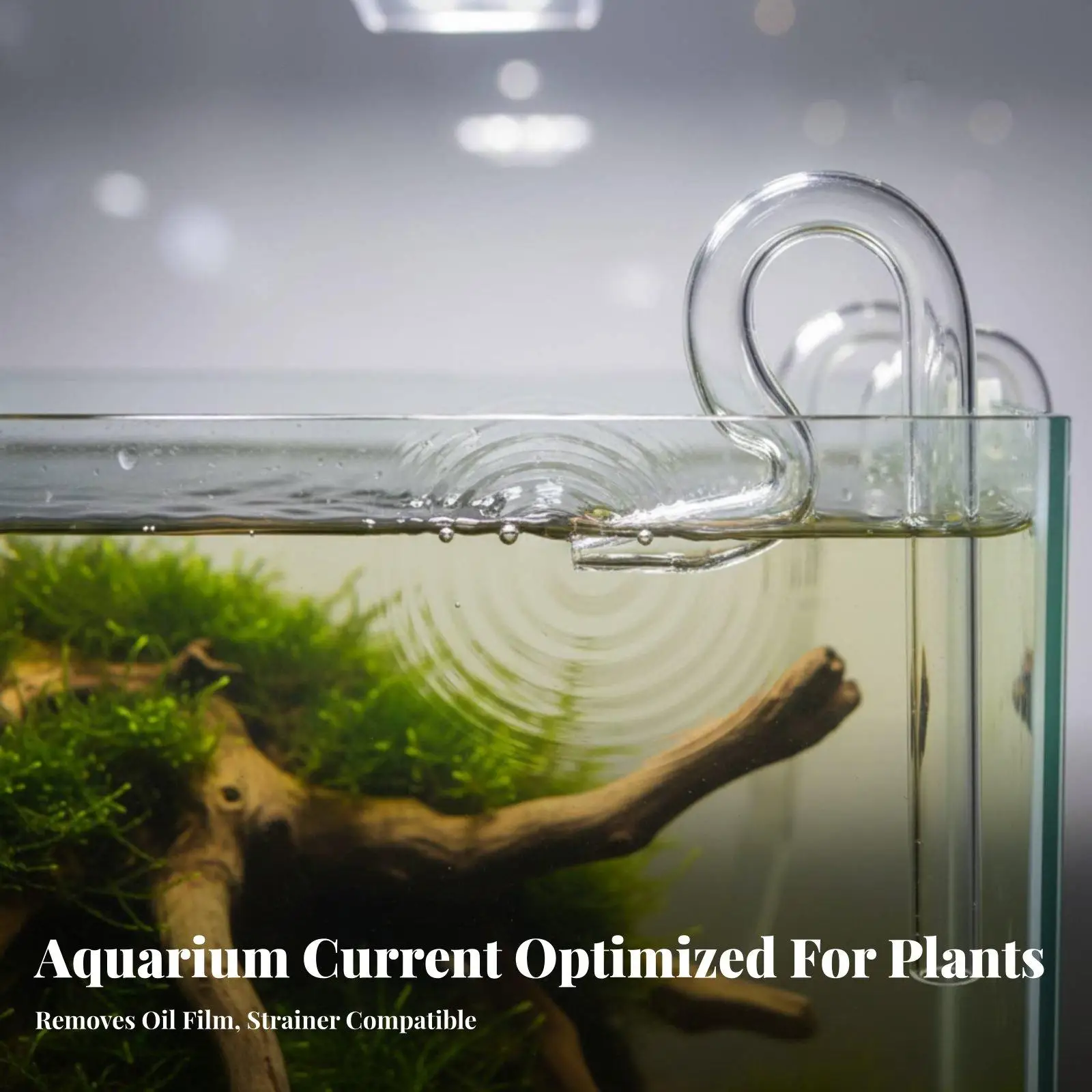 Aquarium Glass Lily Pipe Surface Skimmer Fitting 13mm for Canister Filter Inlet Outlet Freshwater Tank Accessory - view 4